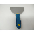 JNCH-0041 Stainless Steel Blade Soft Grip Rubber Handle Putty Knife Paint Scraper